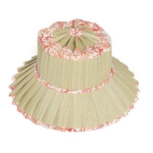 Lorna Murray x Kathy Hilton Ladies Coral II | Luxe Capri Hat - NWT